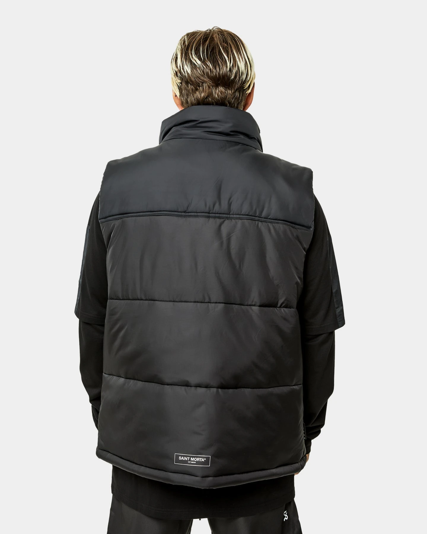 Saint Morta Alpha Homora Puffer Vest Black 5 Saint Morta Alpha Homora Puffer Vest Black - Image 3