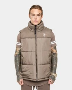 Saint Morta Alpha Homora Puffer Vest Brown -Champioe Style 02032911 YX300 mens 0010 3102b2ee da31 4feb 8949 2ce2f3e31d26