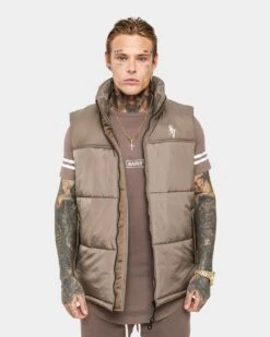 Saint Morta Alpha Homora Puffer Vest Brown -Champioe Style 02032911 YX300 mens 0070 1eee4edb 020a 4c20 858c f01d2d3b1e1a