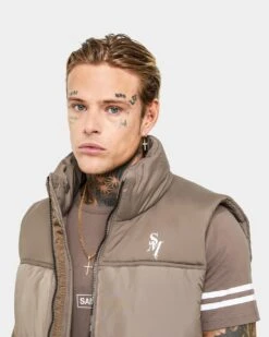 Saint Morta Alpha Homora Puffer Vest Brown -Champioe Style 02032911 YX300 mens 0080 29d153f4 3c42 4f7a af75 85f21a8e3e85