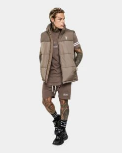 Saint Morta Alpha Homora Puffer Vest Brown -Champioe Style 02032911 YX300 mens 0090 40a070dc 2fc8 444f 820a 1e62924e75e5