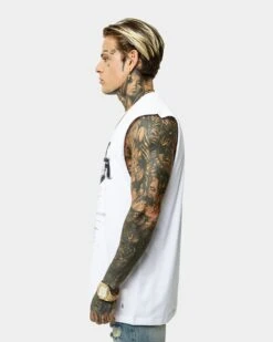 Saint Morta Angel Of Death Vintage Muscle T-Shirt White -Champioe Style 02032998 YW100 mens 0050