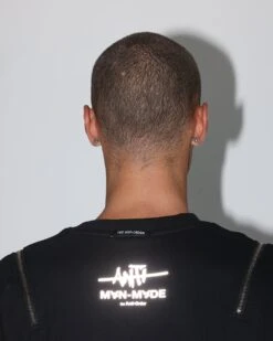 The Anti Order Man Made Zipper Crewneck Black/3M -Champioe Style 02033486 YB011 mens 0110