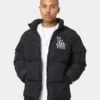 New Era Los Angeles Dodgers Paisley Puffer Jacket Black -Champioe Style 02033505 YB001 mens 010