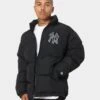 New Era New York Yankees Paisley Puffer Jacket Black -Champioe Style 02033506 YB001 mens 010