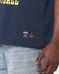 National Collegiate Athletic Association Michigan Basketball Jersey Pageant Navy -Champioe Style 02033738 YP293 mens 0070