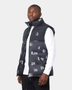 Last Kings Fragment Puffer Vest Black -Champioe Style 02033805 YB001 mens 0060
