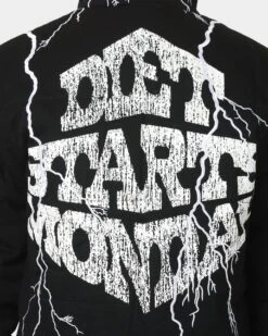 Diet Starts Monday Bolt Puffer Jacket Black -Champioe Style 02034427 YB001 mens 0040