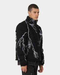 Diet Starts Monday Bolt Puffer Jacket Black -Champioe Style 02034427 YB001 mens 0050