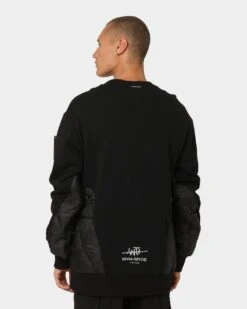 The Anti Order Fvntom Crewneck Black/Reflective -Champioe Style 02035187 YB011 mens 0040