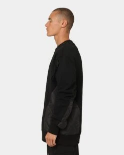 The Anti Order Fvntom Crewneck Black/Reflective -Champioe Style 02035187 YB011 mens 0060