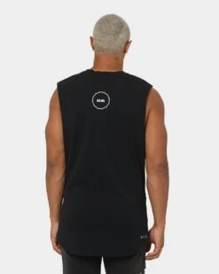 Dead Studios Daisy Chain Muscle T-Shirt Black/White/Yellow -Champioe Style 02035353 YB001 mens 0040