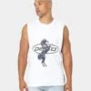 Dead Studios Till We Ride Muscle T-Shirt White/Black -Champioe Style 02035359 YW110 mens 0010