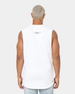 Dead Studios Till We Ride Muscle T-Shirt White/Black -Champioe Style 02035359 YW110 mens 0040