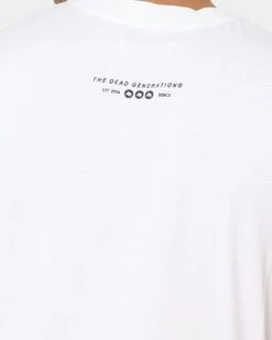 Dead Studios Till We Ride Muscle T-Shirt White/Black -Champioe Style 02035359 YW110 mens 0070