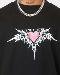 Loiter Ultra Crewneck Black -Champioe Style 02035425 YB001 mens 0030