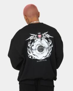 Loiter Ultra Crewneck Black -Champioe Style 02035425 YB001 mens 0070