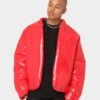 Club Paradise Paxton Puffer Jacket Red