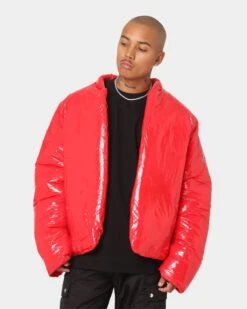Club Paradise Paxton Puffer Jacket Red
