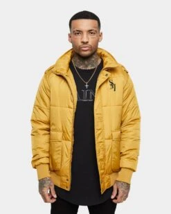 Saint Morta Maverick Puffer Jacket Bronze -Champioe Style 02035771 Y1300 mens 030