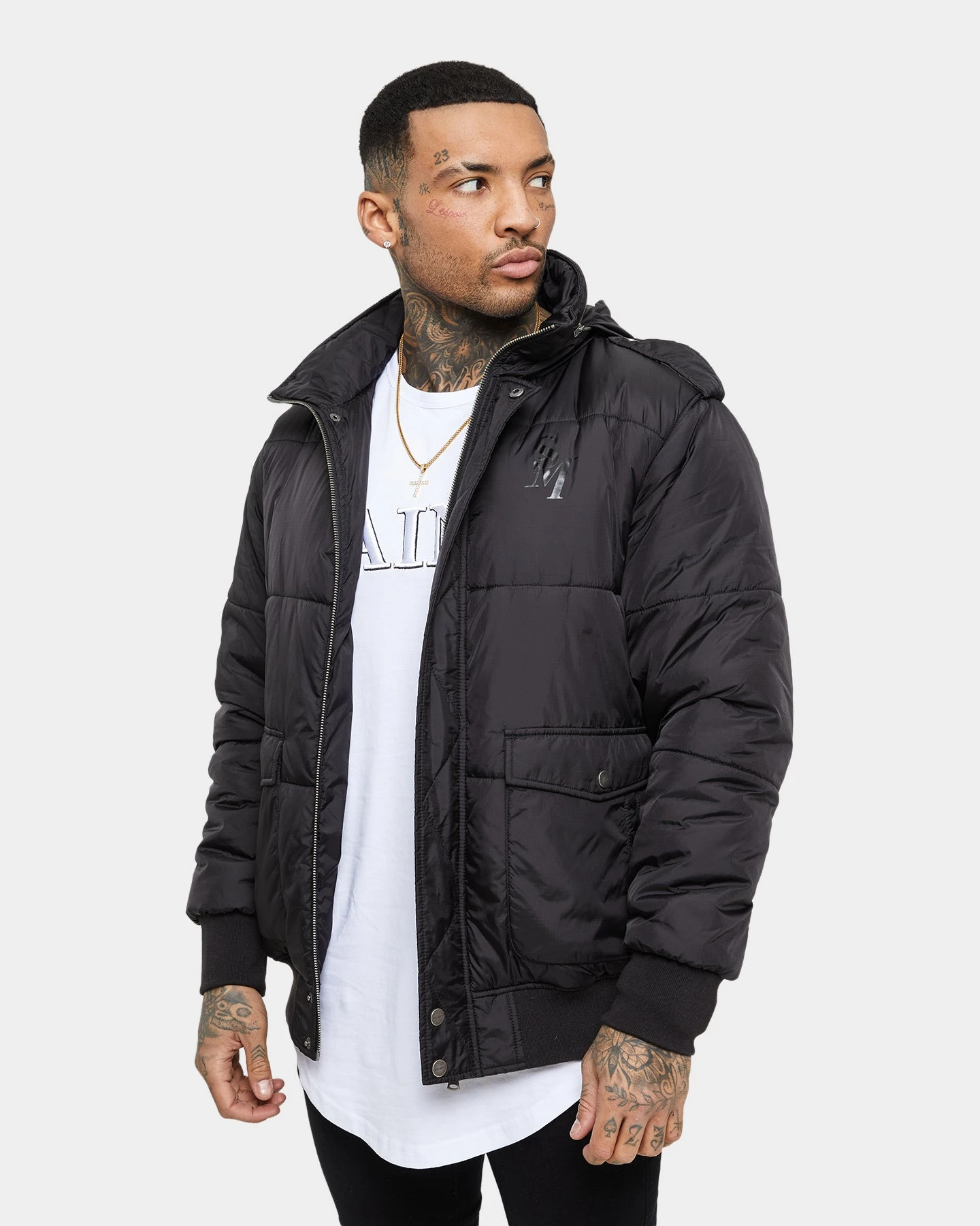 Saint Morta Maverick Puffer Jacket Black 4 Saint Morta Maverick Puffer Jacket Black - Image 2