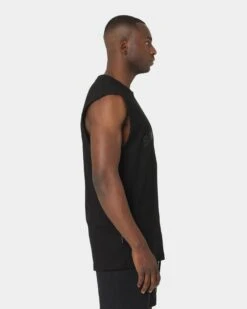 Saint Morta Kingdom Muscle T-Shirt Black/Black -Champioe Style 02035796 YB015 mens 050