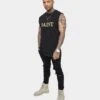 Saint Morta Society Muscle T-Shirt Black/Gold 2 Saint Morta Society Muscle T-Shirt Black/Gold -Champioe Style 02035802 YB003 mens 020