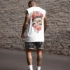 Saint Morta Forbidden Muscle Singlet White