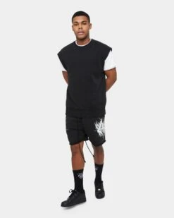 Carre Metalle Muscle Crewneck Black