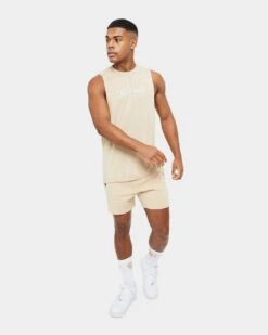 Carre Restart TA Apparel Muscle T-Shirt Stone -Champioe Style 02036031 YS400 mens 0080