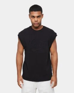 Carre Forme Muscle T-Shirt Black -Champioe Style 02036092 YB001 mens 0030