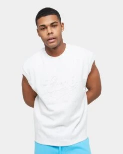 Carre Forme Muscle T-Shirt Light Grey