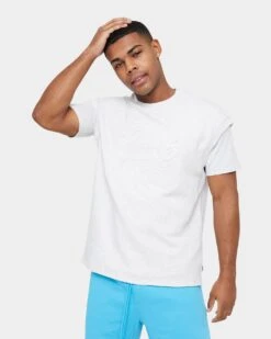 Carre Forme Muscle T-Shirt Light Grey -Champioe Style 02036092 YL210 mens 0080