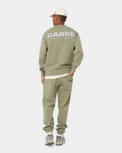 Carré Motion Crewneck Army Green 17 Carré Motion Crewneck Army Green -Champioe Style 02036093 YA400 mens 0040