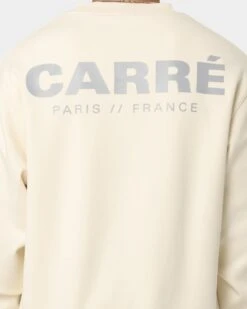 Carré Motion Crewneck Off White -Champioe Style 02036093 YO007 mens 060