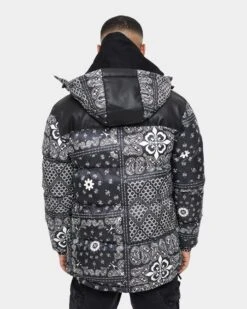 Carre Bandana Ultra Roadman Puffer Jacket Black -Champioe Style 02036142 YB001 mens 0050