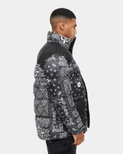 Carre Bandana Ultra Roadman Puffer Jacket Black -Champioe Style 02036142 YB001 mens 0095