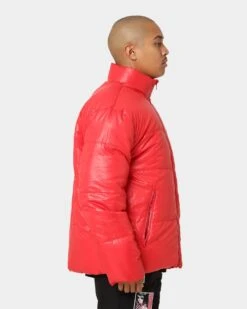 Loiter Certified Reversible Puffer Jacket Red -Champioe Style 02036263 YR001 mens 00100