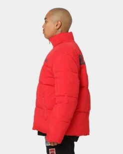 Loiter Certified Reversible Puffer Jacket Red -Champioe Style 02036263 YR001 mens 00110