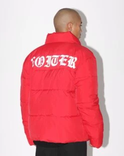 Loiter Certified Reversible Puffer Jacket Red -Champioe Style 02036263 YR001 mens 00130