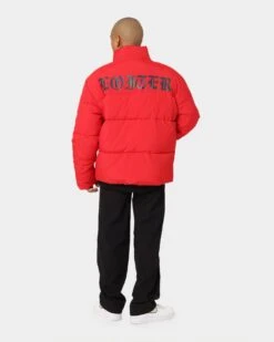 Loiter Certified Reversible Puffer Jacket Red -Champioe Style 02036263 YR001 mens 00150