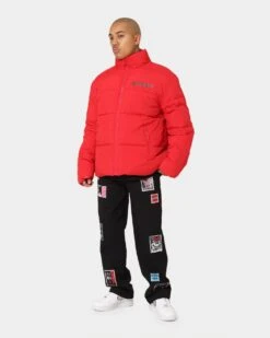 Loiter Certified Reversible Puffer Jacket Red -Champioe Style 02036263 YR001 mens 0040