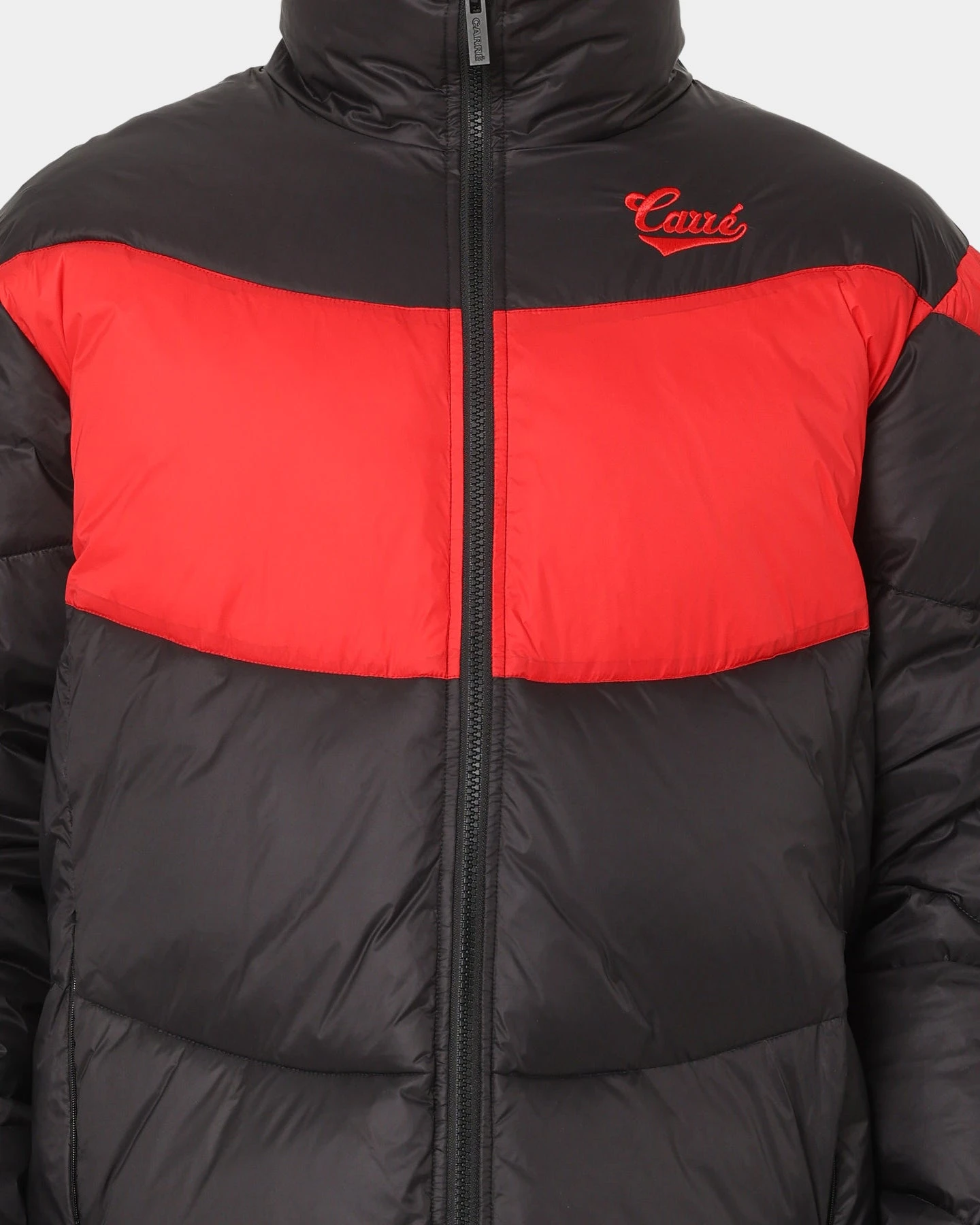 Carré Wave Puffer Jacket Black/Red 5 Carré Wave Puffer Jacket Black/Red - Image 3