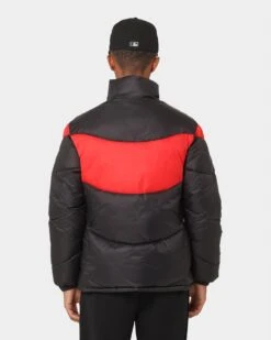 Carré Wave Puffer Jacket Black/Red 12 Carré Wave Puffer Jacket Black/Red -Champioe Style 02036860 YB004 mens 0040