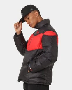 Carré Wave Puffer Jacket Black/Red 14 Carré Wave Puffer Jacket Black/Red -Champioe Style 02036860 YB004 mens 0060