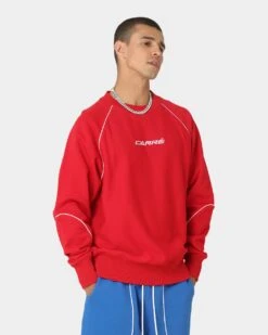 Carré Ange Crewneck Red -Champioe Style 02037086 YR001 mens 0050
