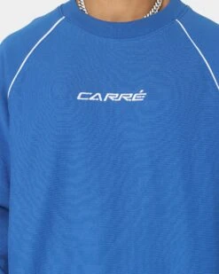 Carré Ange Crewneck Blue -Champioe Style 02037086 YX001 mens 0030