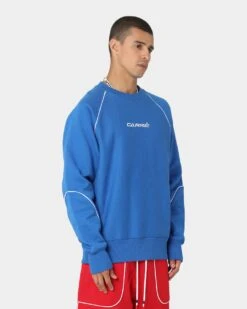 Carré Ange Crewneck Blue -Champioe Style 02037086 YX001 mens 0050