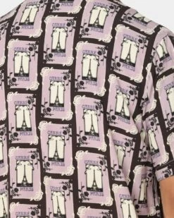 Carre Parisian Rugu Short Sleeve Button Up Shirt Multi-coloured -Champioe Style 02037091 YM010 mens 0070