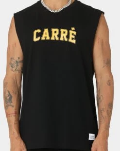 Carre Cours Muscle T-Shirt Black -Champioe Style 02037102 YB001 mens 0030